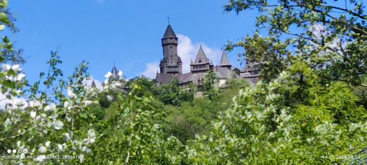 Braunfelser Schlosssüdblick vom 