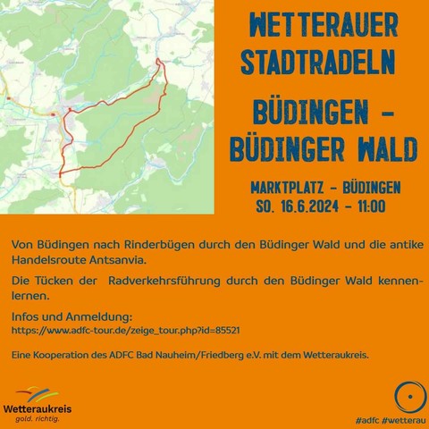 So. 16.6.2024 - 11:00

Marktplatz - Büdingen
