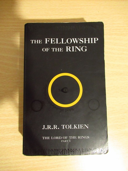 Meine alte, zerfledderte Ausgabe von Tolkiens 
