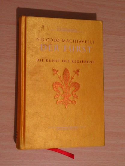 Meine Ausgabe von Niccolo Machiavellis 