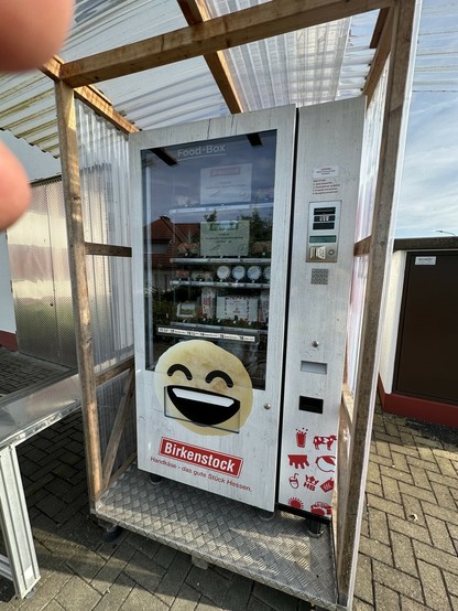 Verkaufsautomat mit der Bezeichnung 